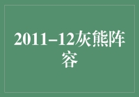 重温2011-12赛季灰熊阵容，纪念经典岁月